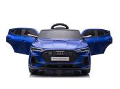 12 volts Audi E-Tron SPORTBACK  140 watts  voiture enfant  électrique  bleu metal 2023