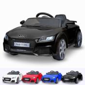 12 volts TT RS noire voiture enfant lectrique Audi 2022