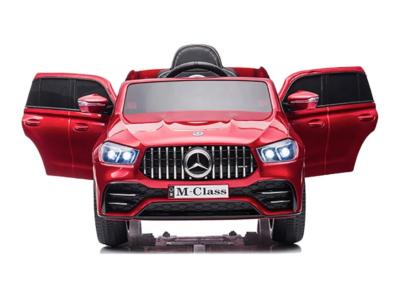 12 volts  Classe-M rouge bordeau  voiture enfant électrique Mercedes 2023