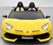 24 volts AVENTADOR  SVJ jaune voiture enfant électrique 400 watts *