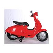 12 volts scooter electrique enfant VESPA rouge
