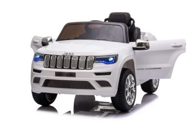 12 volts Jeep GRAND CHEROKEE 90 watts blanc voiture enfant electrique