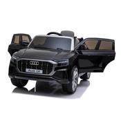 12 volts Q8 S-Line 4 moteurs LUXE noir metalisee  voiture enfant électrique Audi 2023
