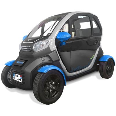 Kenwee voiture electrique sans permis edition bleu port compris