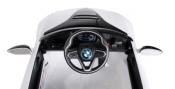 12 volts i8 LUXE voiture électrique enfant blanc BMW