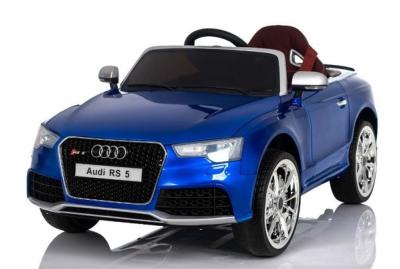 12 volts Audi RS 5 Sport LUXE bleu voiture electrique enfant 2023