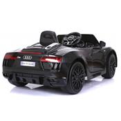12 volts RS8 SPIDER S Tronic 90 watts  noir voiture enfant électrique Audi
