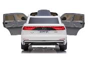 12 volts Q8 s-LINE 4 moteurs LUXE blanche voiture enfant électrique Audi 2023