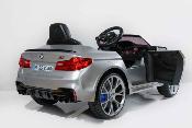 12 volts BMW  M5 90 watts  voiture enfant électrique  bleu 2023