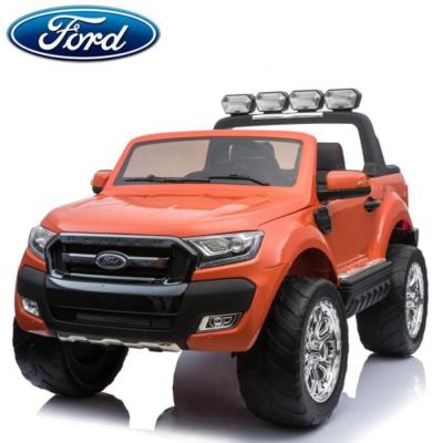 2x12v Ford Ranger XL mp4 ORANGE Phase 2 voiture enfant electrique 180 watts