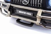 12 volts G63 AMG XL 90 watts  voiture enfant électrique Mercedes 2 places  noir metal
