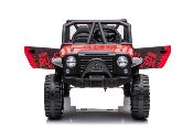 24 volts Jeep 4x4 style Raptor LUXE rouge 300 watt voiture electrique enfant 2023 