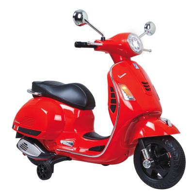 12 volts Vespa GTS 70 watts rouge PIAGGIO scooter enfant électrique 2022