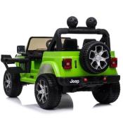 12 volts Jeep Wrangler Rubicon 180 watts vert voiture enfant electrique