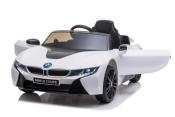 12 volts i8  voiture électrique enfant blanc BMW 2022