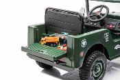 12 volts Jeep Willys 60 watts vert army voiture enfant electrique *