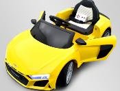 12 volts R8 SPORT 70 watts   voiture enfant électrique  jaune 2023