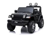12 volts Jeep Wrangler Rubicon 180 watts NOIR voiture enfant electrique