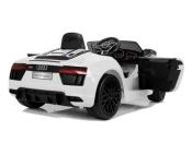 12 volts R8 SPIDER S TRONIC 90 watts  blanc voiture enfant  électrique Audi