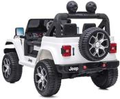 12 volts Jeep Wrangler Rubicon 180 watts BLANCHE voiture enfant electrique 2021