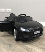 12 volts TT RS noire voiture enfant électrique Audi 2022