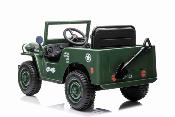 12 volts Jeep Willys 60 watts vert army voiture enfant electrique 