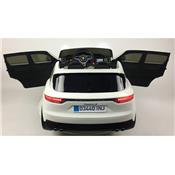 12 volts Porsche Cayenne Turbo LUXE voiture enfant electrique blanc