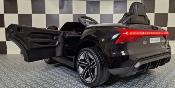 12 volts Audi E-Tron GT RS 90 watts  voiture enfant  électrique  noir metal 2023