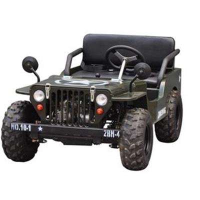 Jeep willys enfant 125 cc full options avec amortisseurs