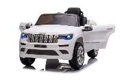 12 volts Jeep GRAND CHEROKEE 90 watts blanc voiture enfant electrique 2023