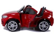 12 volts X6M XL 240 WATTS rouge bordeaux  métaliséé voiture enfant électrique BMW 