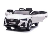 12 volts Audi E-Tron SPORTBACK   90 watts  voiture enfant  électrique blanc 2023