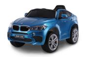 12 volts X6M bleu metalisee voiture enfant électrique Bmw 2023