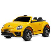 12 volts VW BEETLE DUNE COX jaune voiture enfant électrique 2021