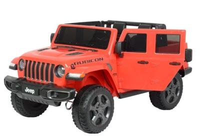 12 volts Jeep Wrangler Rubicon XL rouge voiture enfant electrique