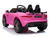 12 volts Jaguar F type luxe rose voiture enfant électrique 