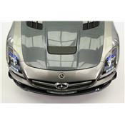 12 volts SLS AMG CARBON  gris+ Mp4 voiture enfant électrique Mercedes Final Edition 