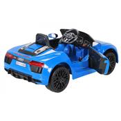 12 volts R8 SPIDER S TRONIC 90 watts  bleu voiture enfant  électrique Audi