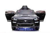 24 volts Ford MUSTANG voiture enfant électrique drift 25000 T/MIN noire metalisee 2023