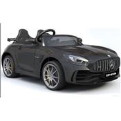 12 volts GTR ROADSTER AMG 90 watts noir mat voiture enfant électrique Mercedes 2 places 