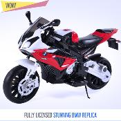 12 volts S1000 RR  rouge moto enfant électrique  BMW  2023