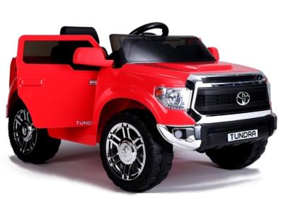 12 volts Toyota Tundra rouge peinture voiture enfant electrique