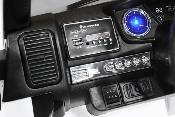 2x12 volts Ford Ranger XL blanc  cuir noir voiture enfant electrique 180 watts