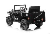 12 volts Jeep Willys 140 watts noire USA voiture enfant electrique 2023 