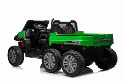 24 volts tracteur jeep UTV 400 watts enfant Gattozz avec benne basculante