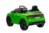 12 volts Q8 RS verte voiture enfant électrique Audi 2023