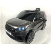 12 volts Land Rover Velar 90 watts luxe gris metal voiture electrique enfant
