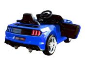Mustang Style GT sport bleue 12 volts voiture enfant electrique 