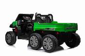 24 volts tracteur jeep UTV 400 watts enfant Gattozz avec benne basculante  LUXE 2023