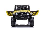 24 volts Jeep 4x4 style Raptor LUXE jaune 300 watt voiture electrique enfant  2023